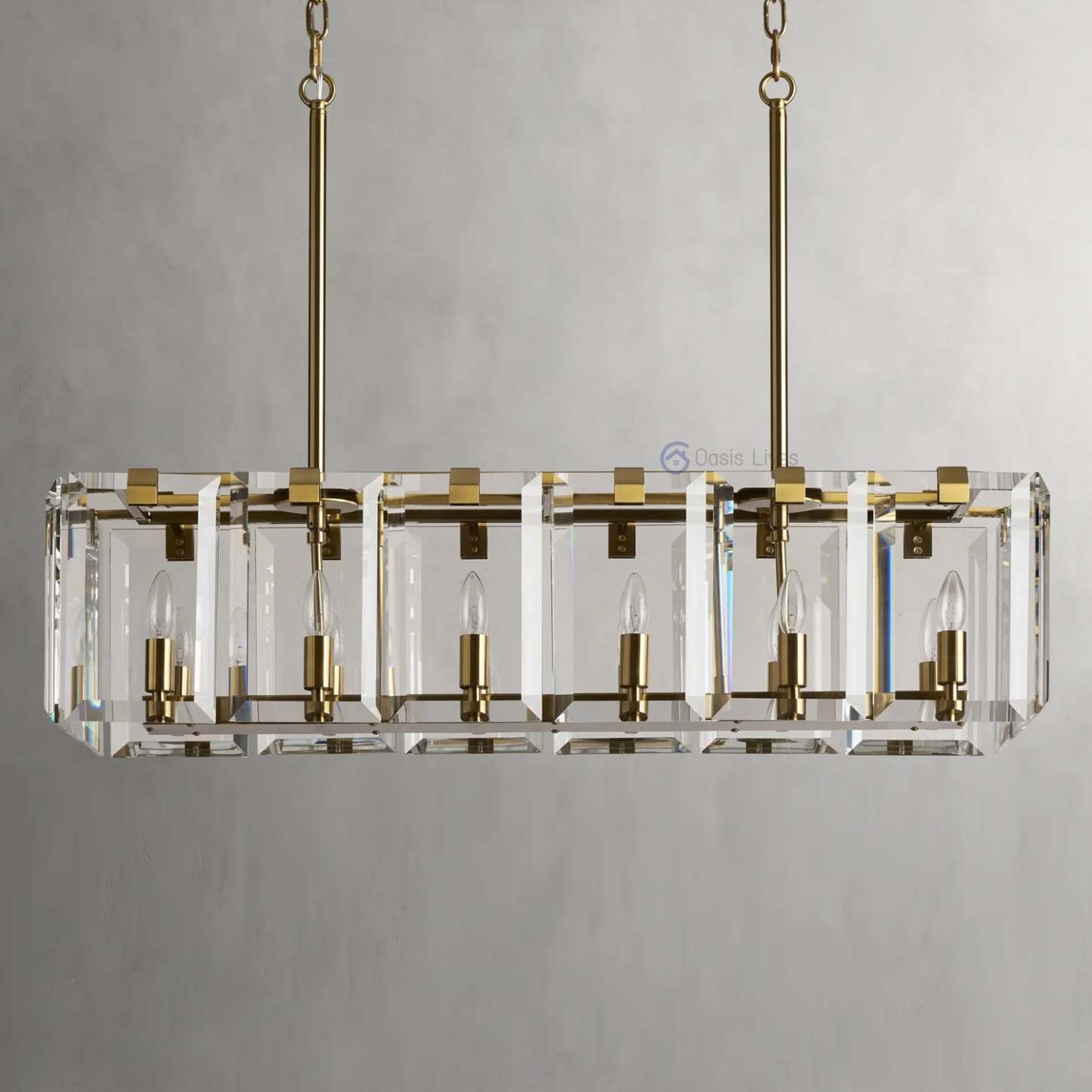 Morden Amaya Rectangular Chandelier