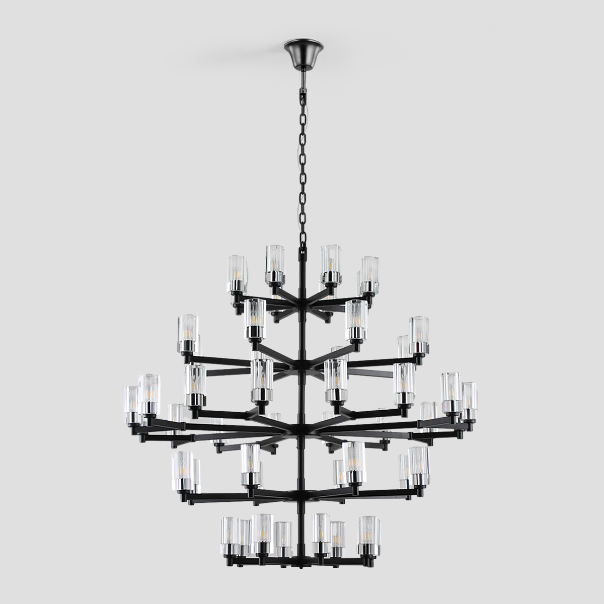 Niko Wine-glass Large Crystal Chandelier-Fullstarlighting