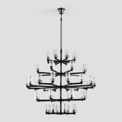 Niko Wine-glass Large Crystal Chandelier-Fullstarlighting