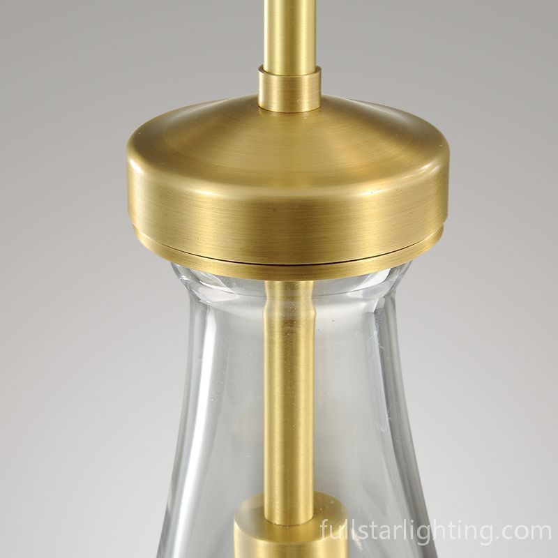 Raindrops 2-Light Rod Round Chandelier-Fullstarlighting