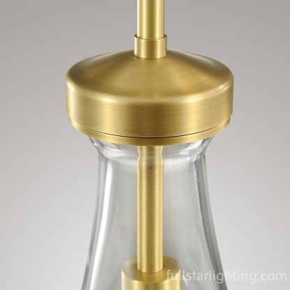 Raindrops 2-Light Rod Round Chandelier-Fullstarlighting
