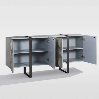 LIVORA 4-Door Sideboard-Fullstarlighting