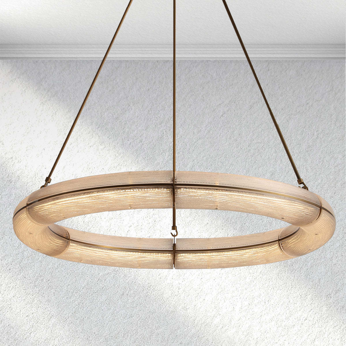 Eclipse Round Chandelier,large-scale modern chandelier