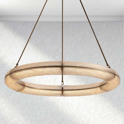 Eclipse Round Chandelier-Fullstarlighting