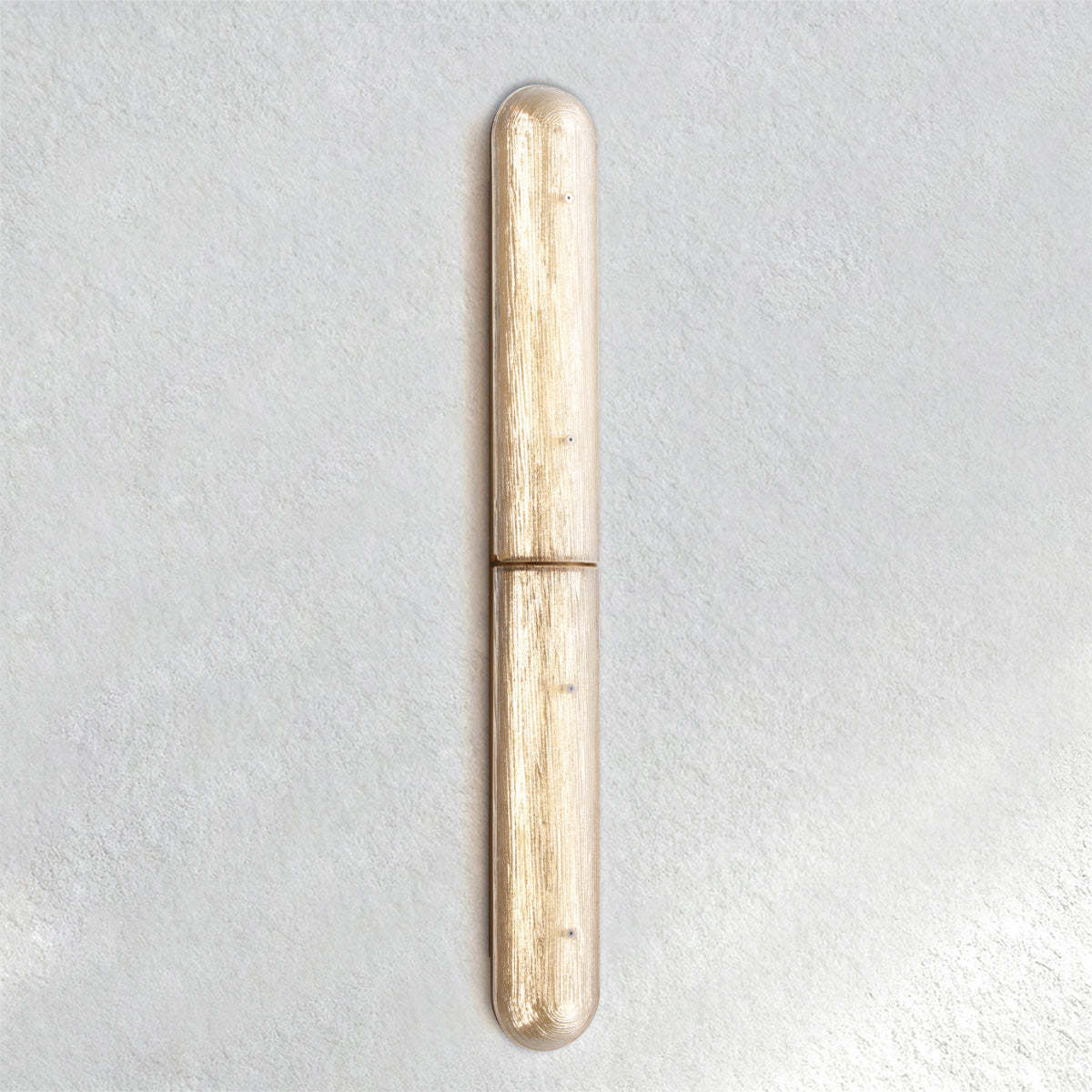 Eclipse Linear Gold Wall Sconce