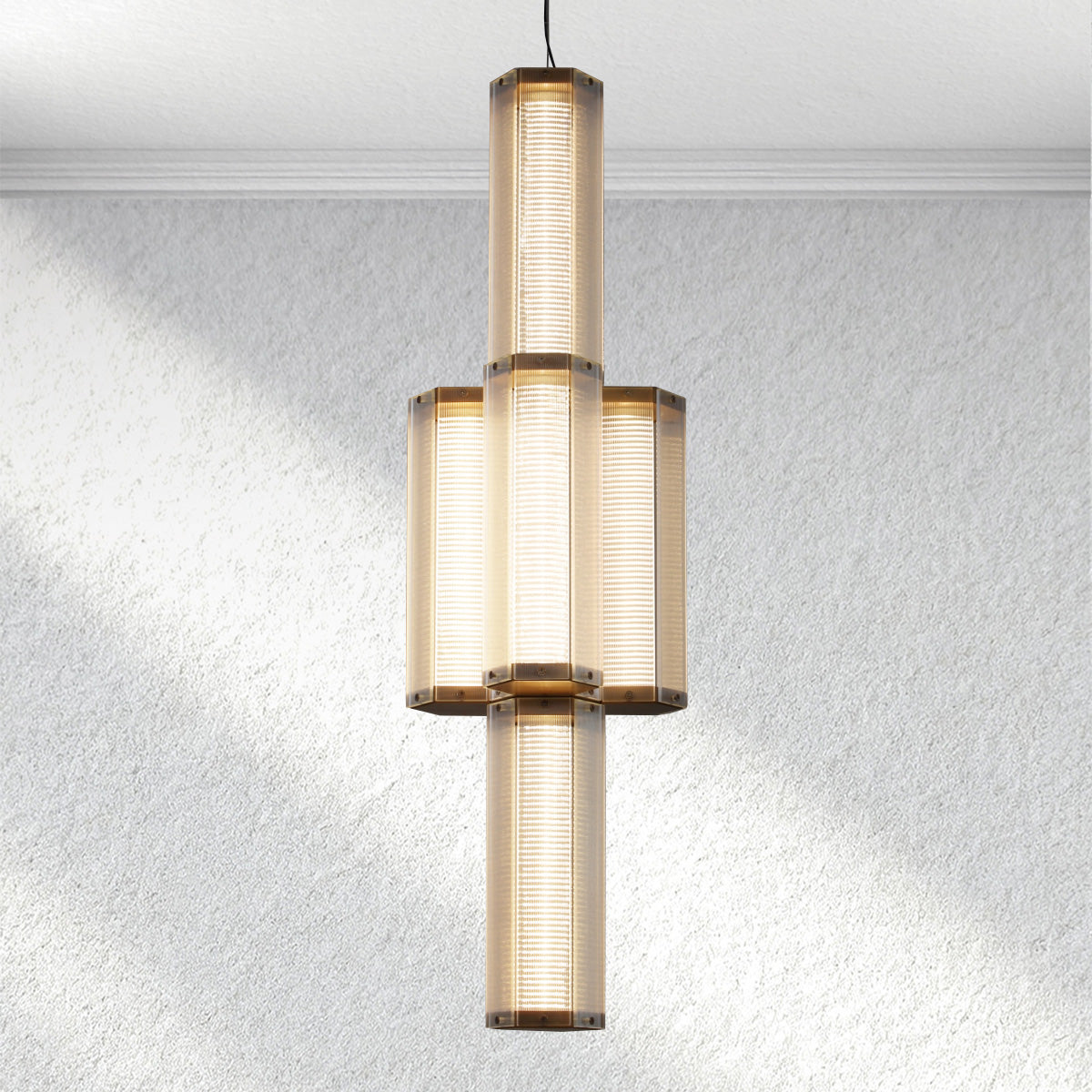 Carey Sunleaf 5-Light Pendant-Fullstarlighting