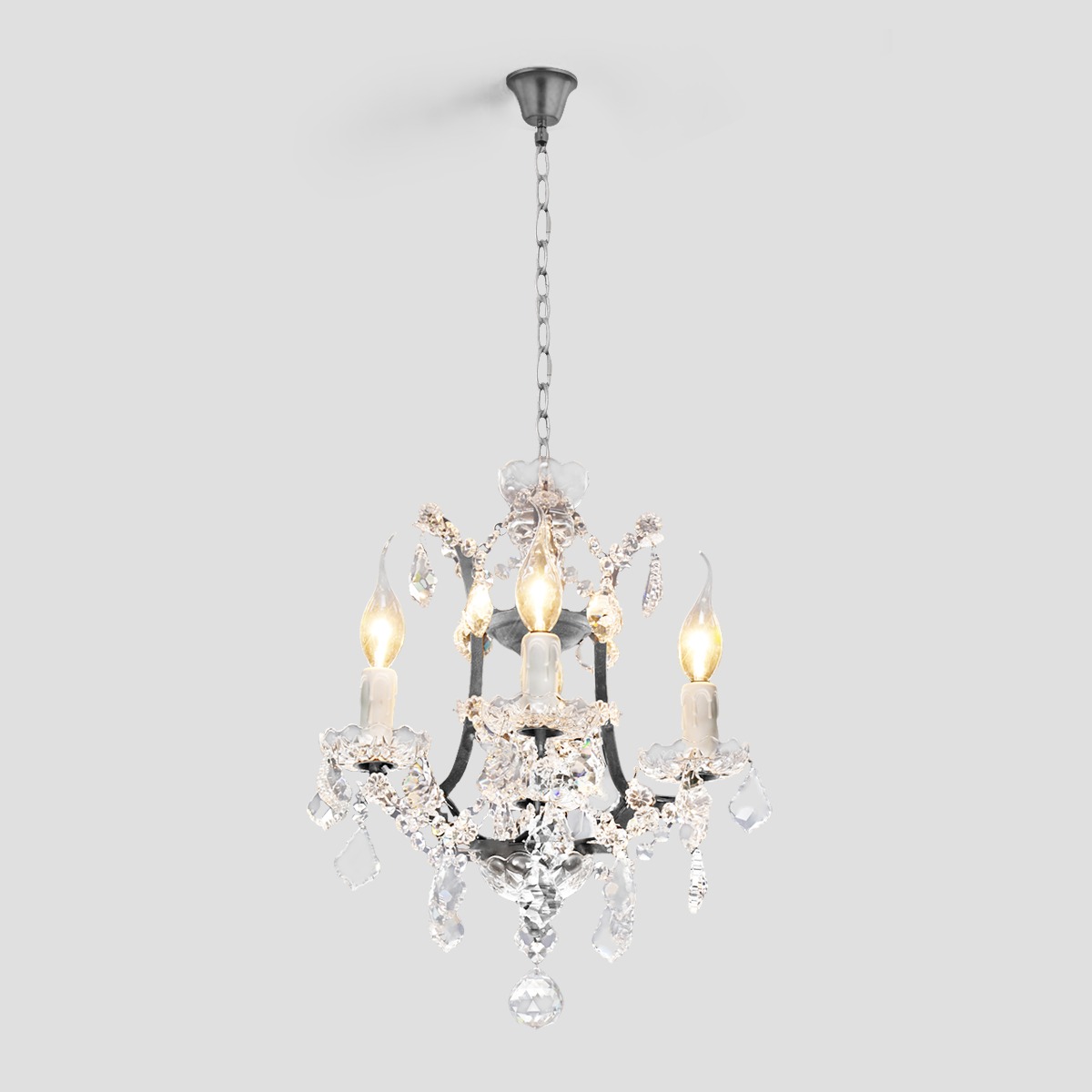Classical Antique Crystal Chandelier-Fullstarlighting