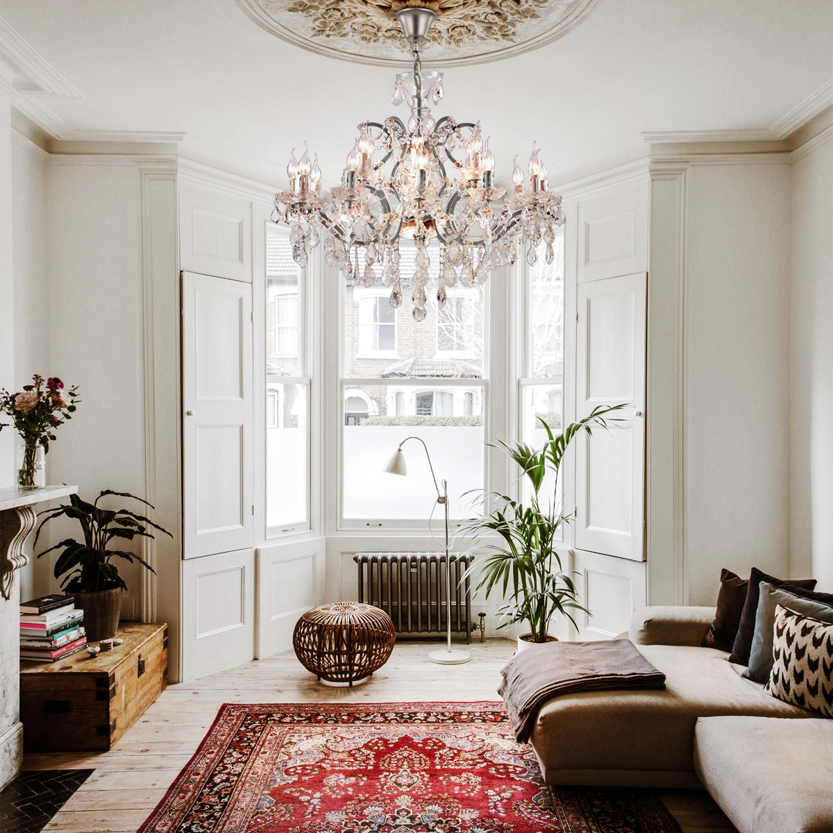 Classical Antique Crystal Chandelier-Fullstarlighting