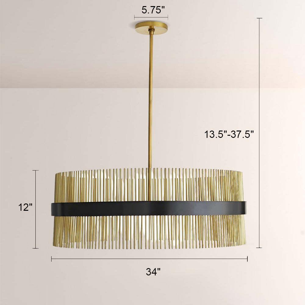 Hozier Brass Chandelier