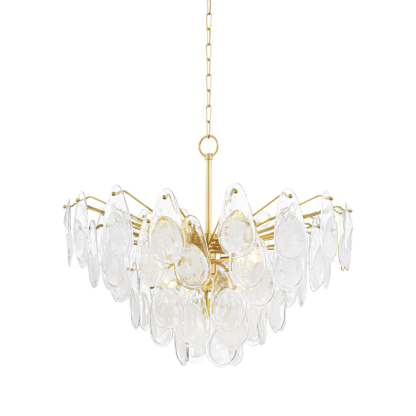 DARCIA CLEAR FUNCTIONAL DESIGN CHANDELIER