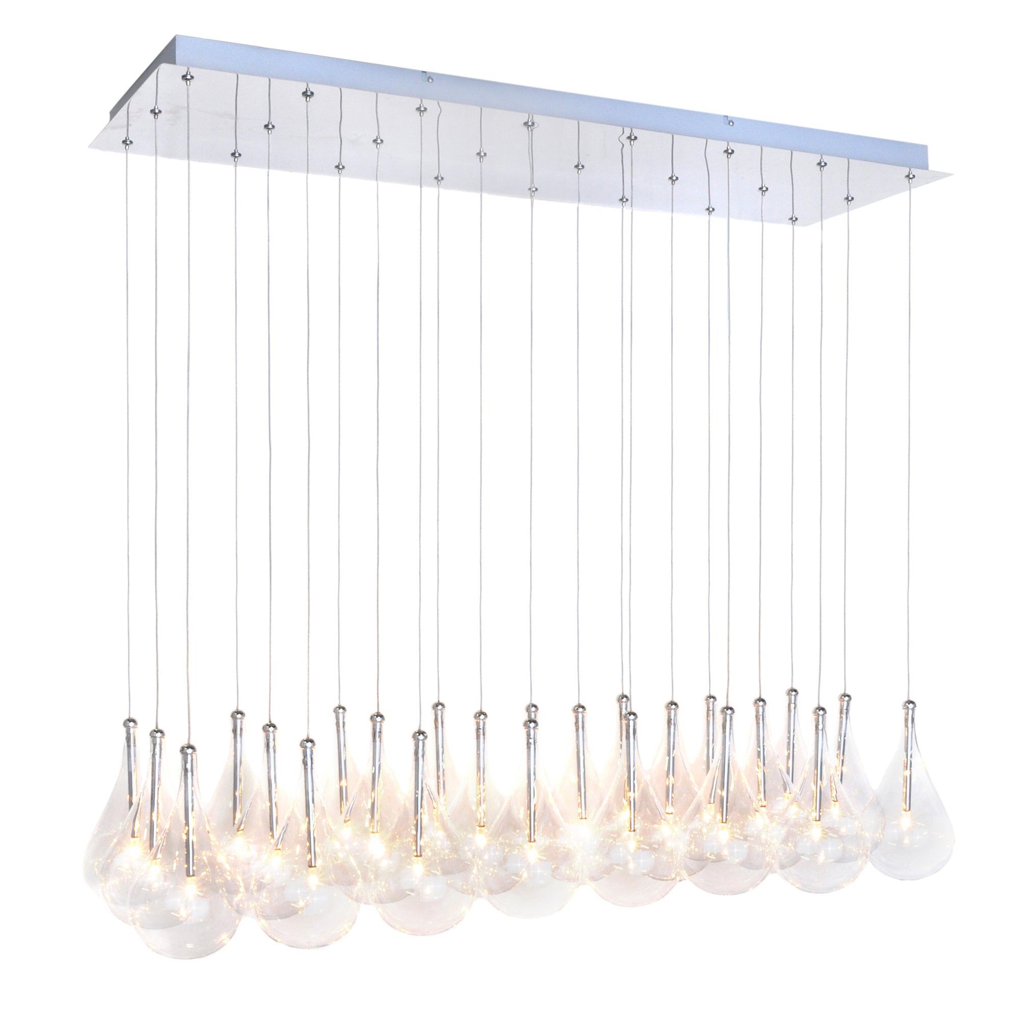 Larmes 24 Light Linear Suspension-Fullstarlighting