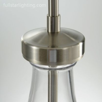 Raindrops 5-Light Rod Rectangular Chandelier
