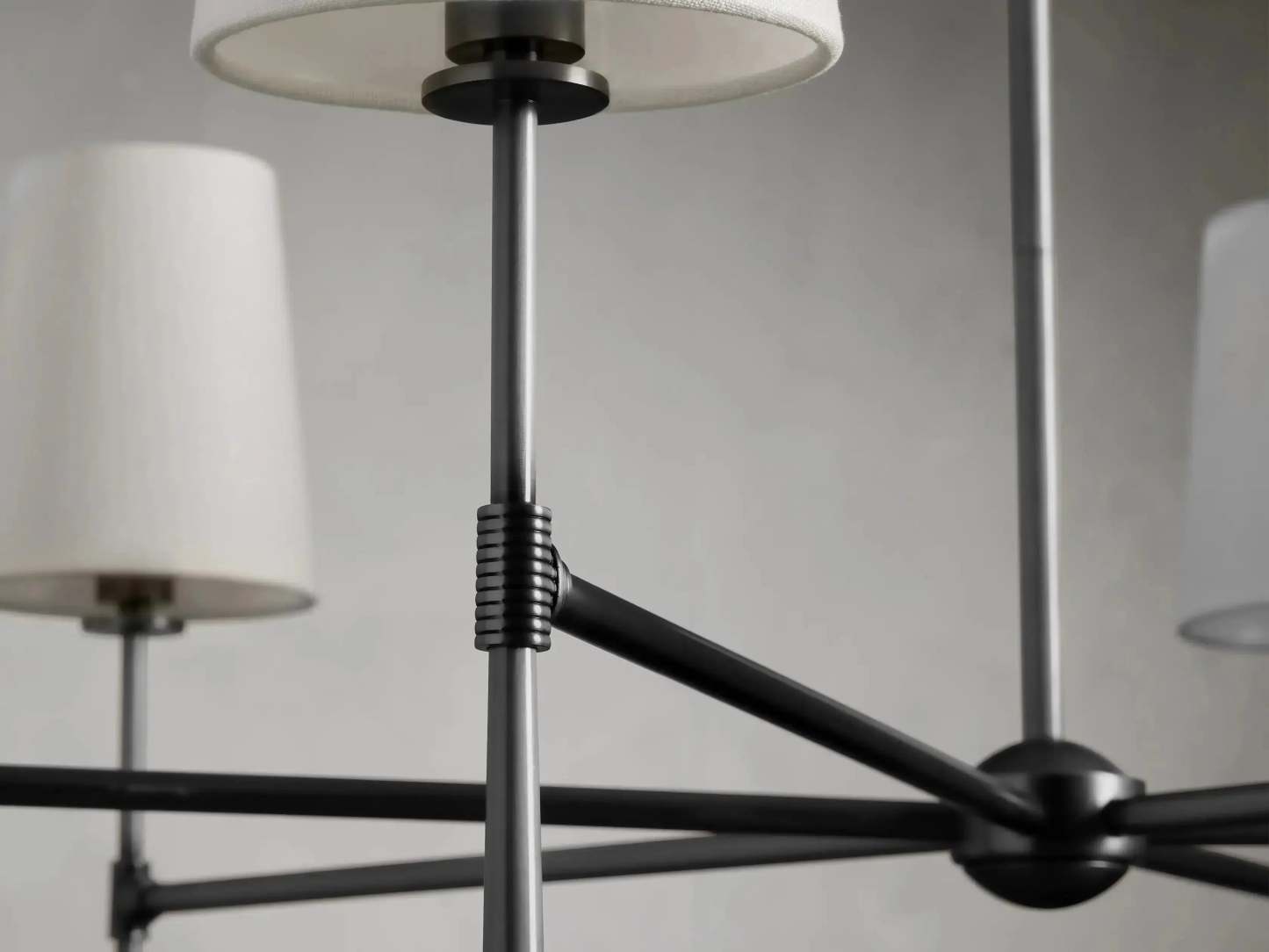 Rhodes Round Chandelier 4/6 Light For Living Room-Fullstarlighting