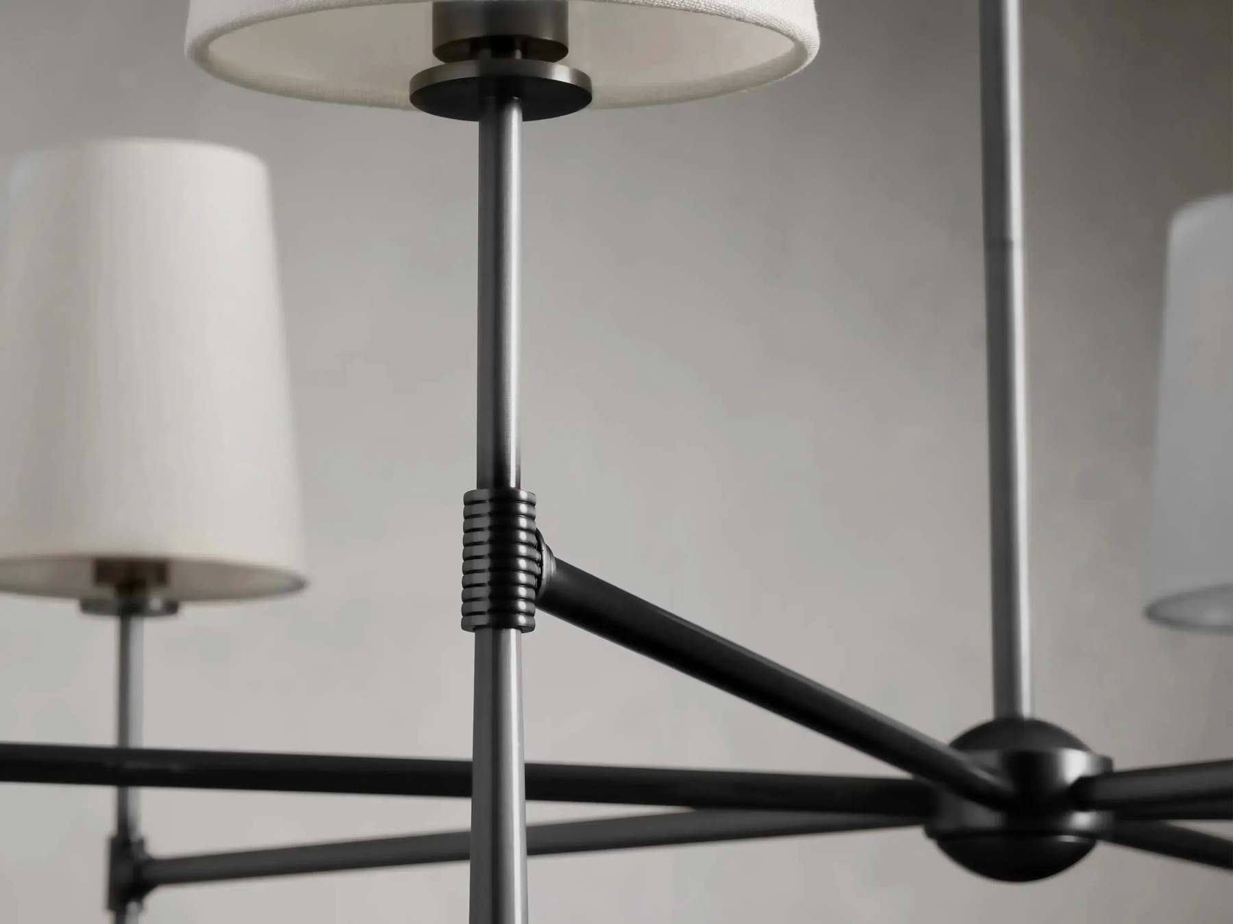 Rhodes Round Chandelier 4/6 Light For Living Room-Fullstarlighting