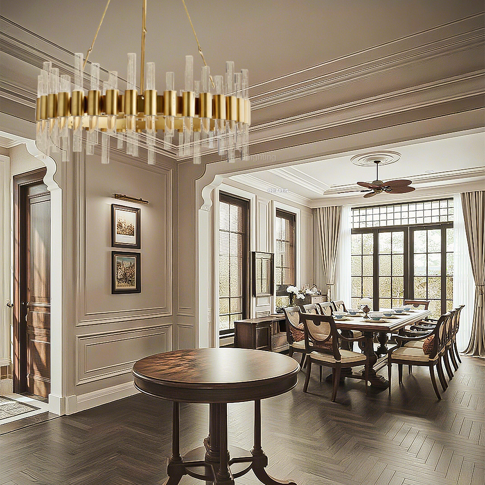 Haslklell Chandelier-Fullstarlighting