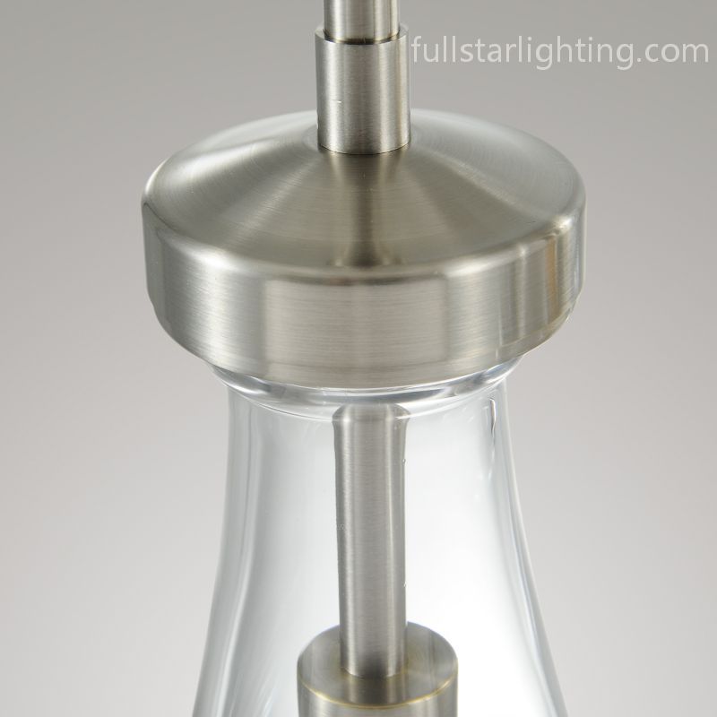 Raindrops 2-Light Rod Round Chandelier-Fullstarlighting