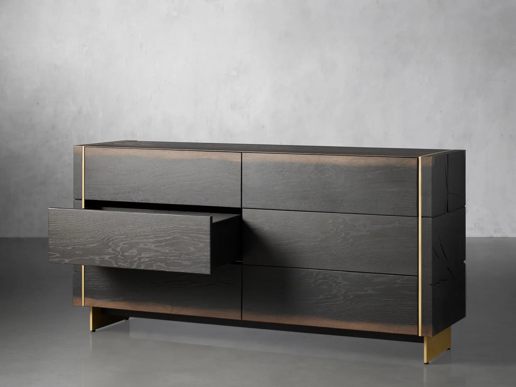 Mihaela Six-Drawer Dresser 67.5"