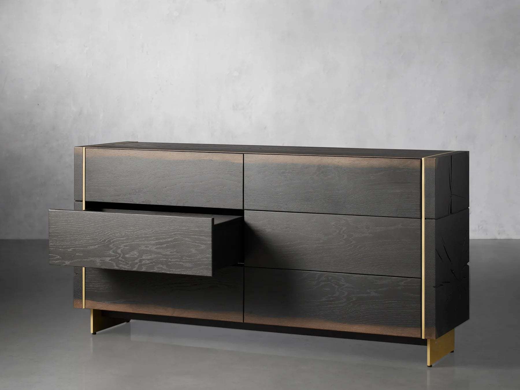 Mihaela Six-Drawer Dresser 67.5"