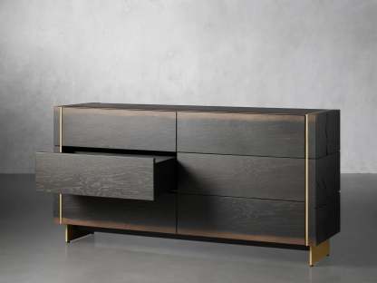 Mihaela Six-Drawer Dresser 67.5"