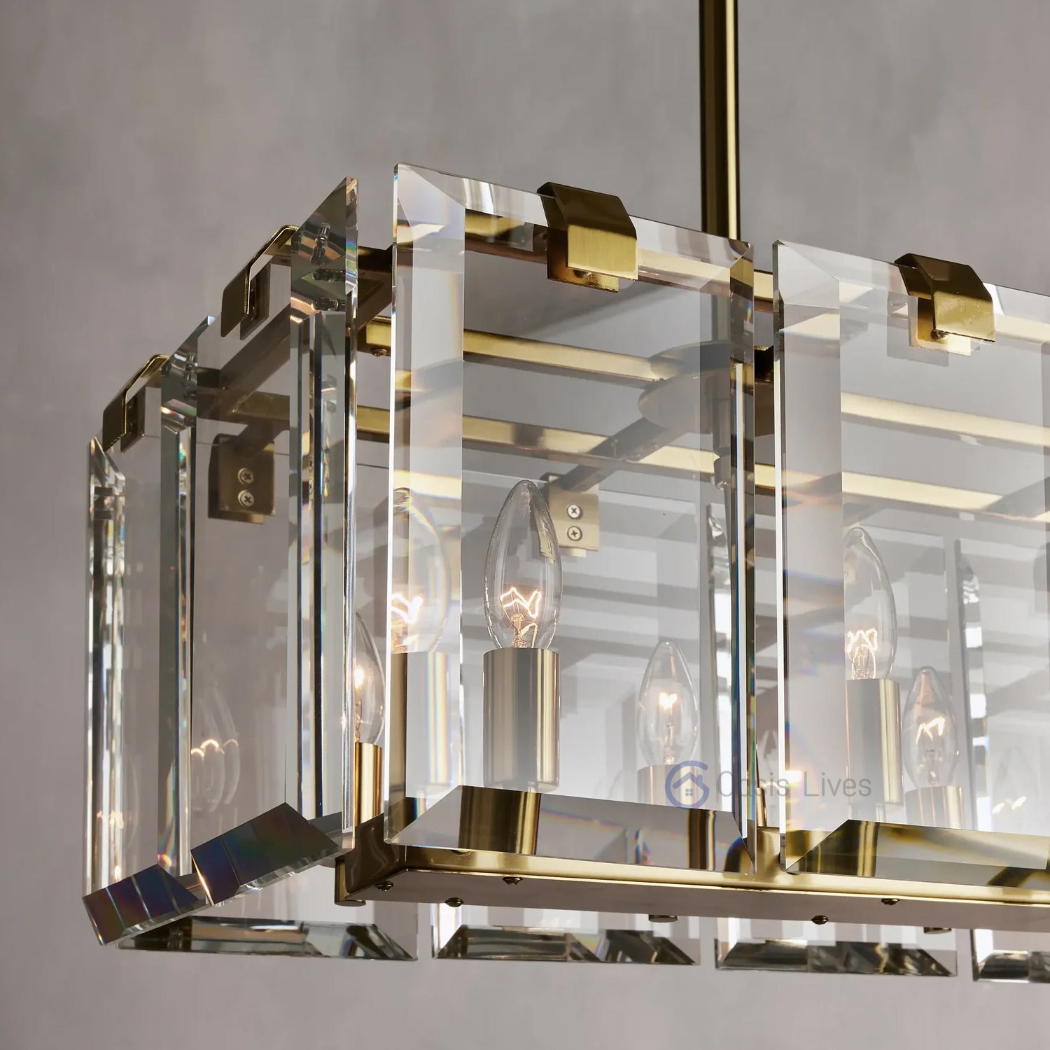 Morden Amaya Rectangular Chandelier