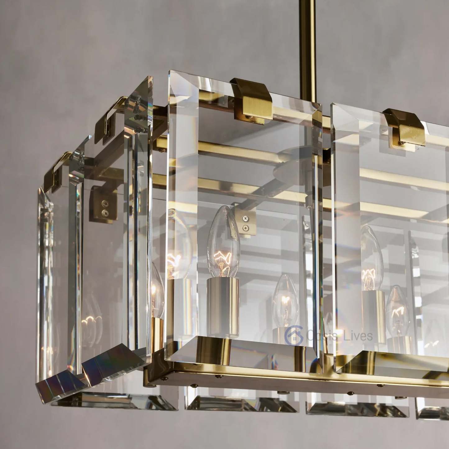 Morden Amaya Rectangular Chandelier