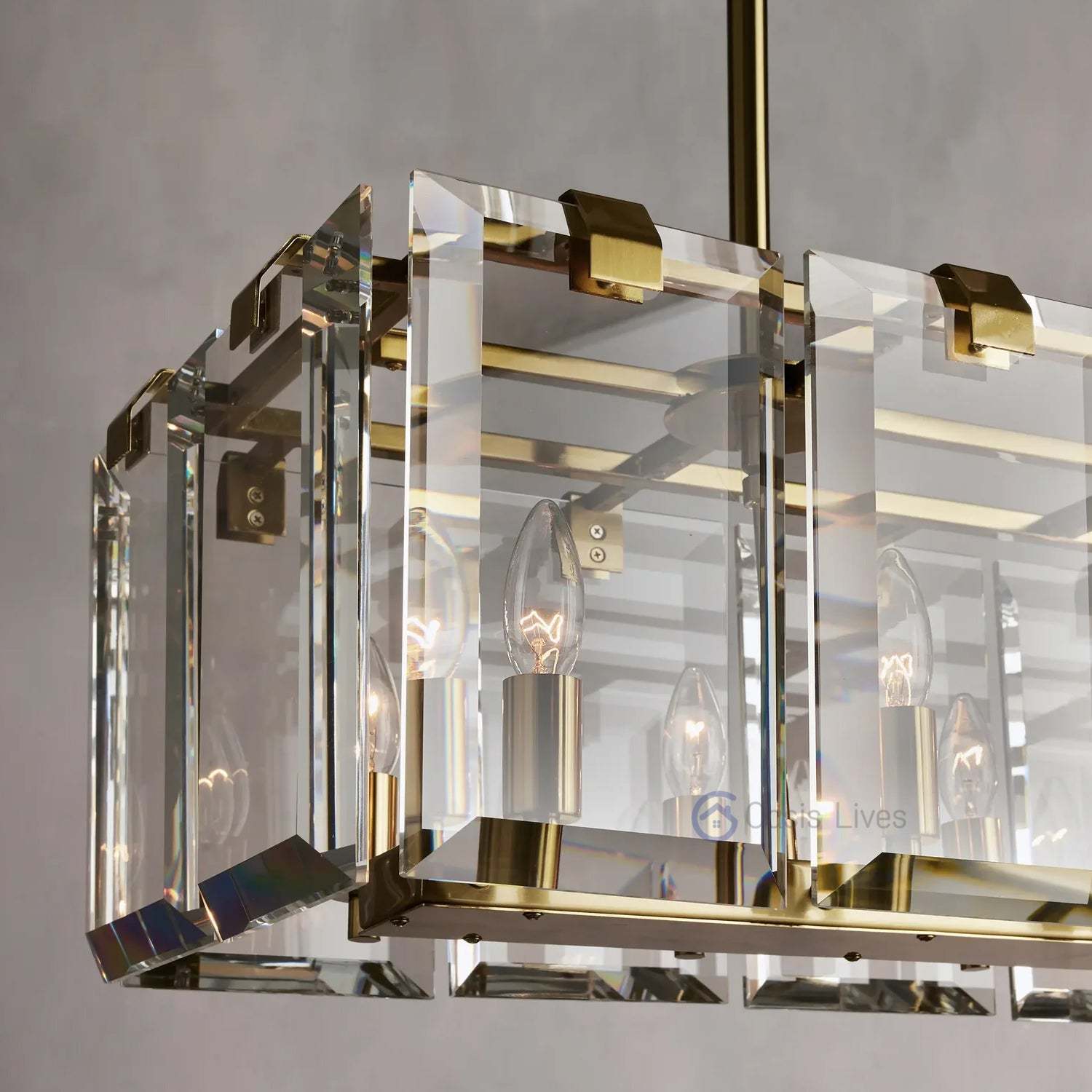 Morden Amaya Rectangular Chandelier