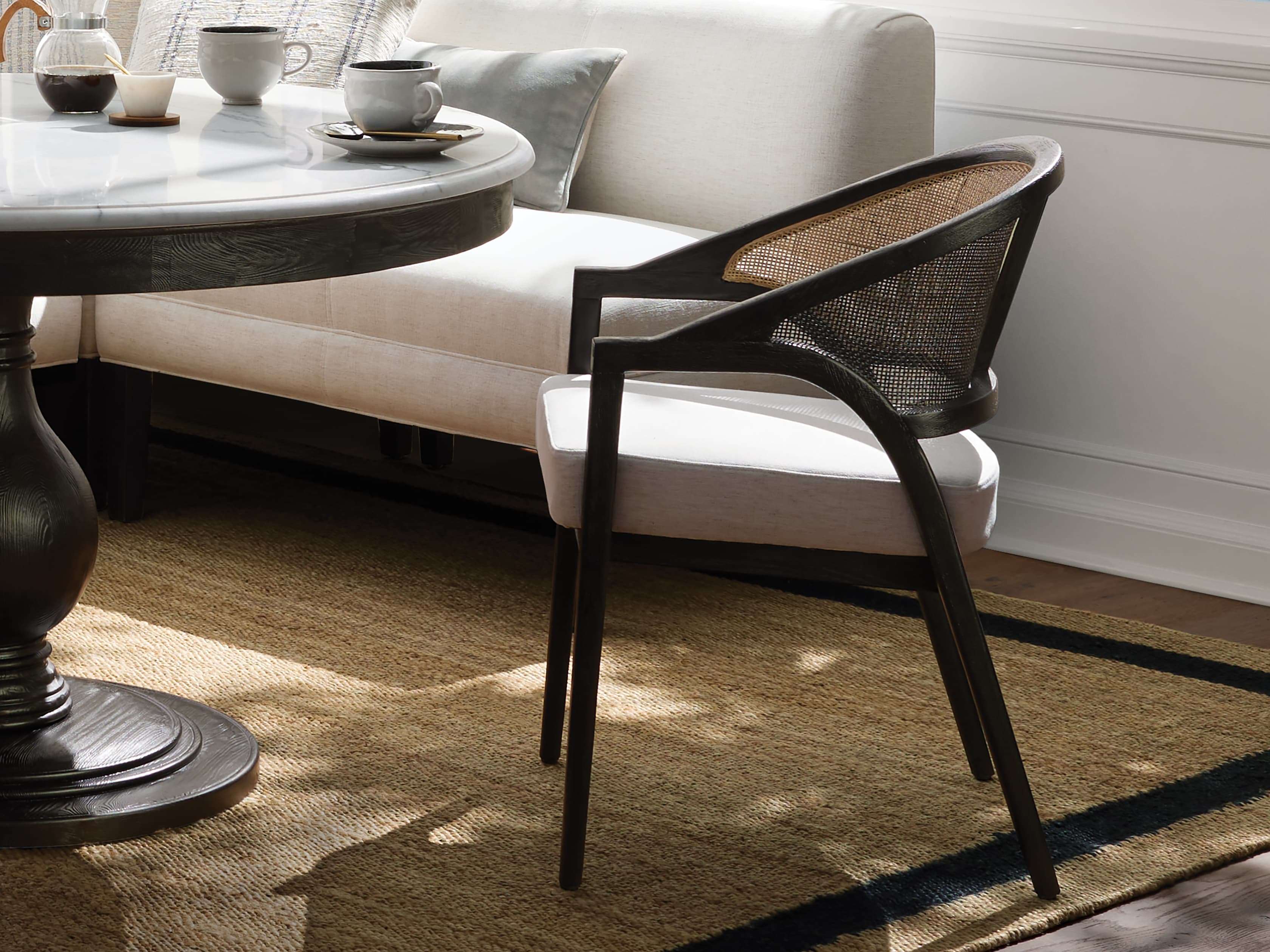Aimee Dining Arm Chair-Fullstarlighting