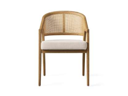 Aimee Dining Arm Chair in Honey