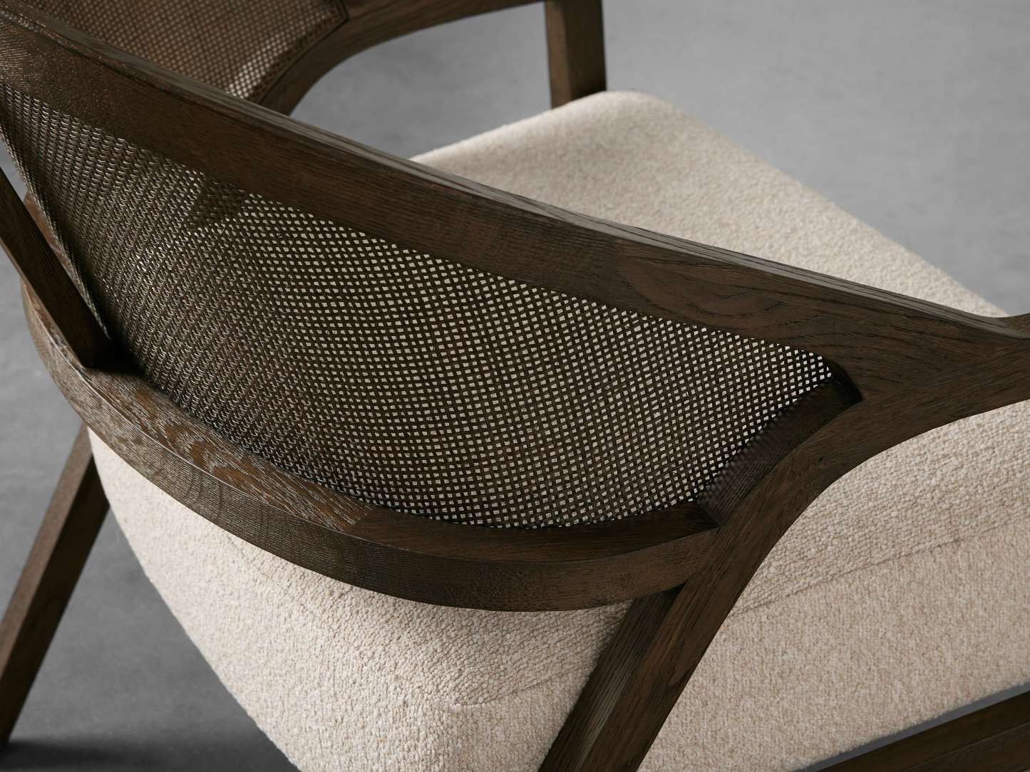 Aimee Dining Arm Chair in Mocha-Fullstarlighting
