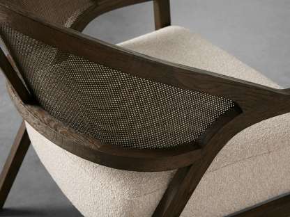 Aimee Dining Arm Chair in Mocha-Fullstarlighting