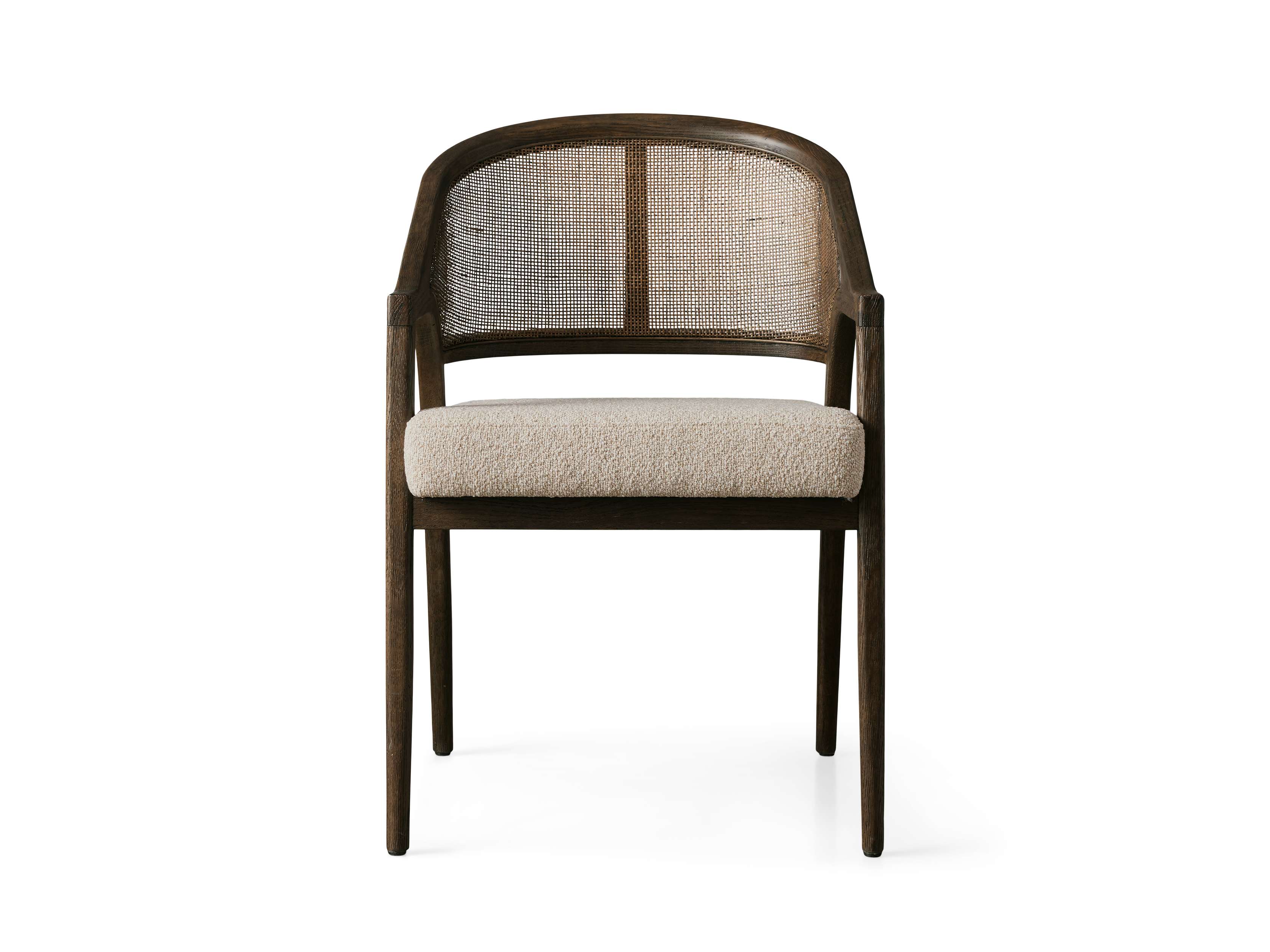 Aimee Dining Arm Chair in Mocha-Fullstarlighting