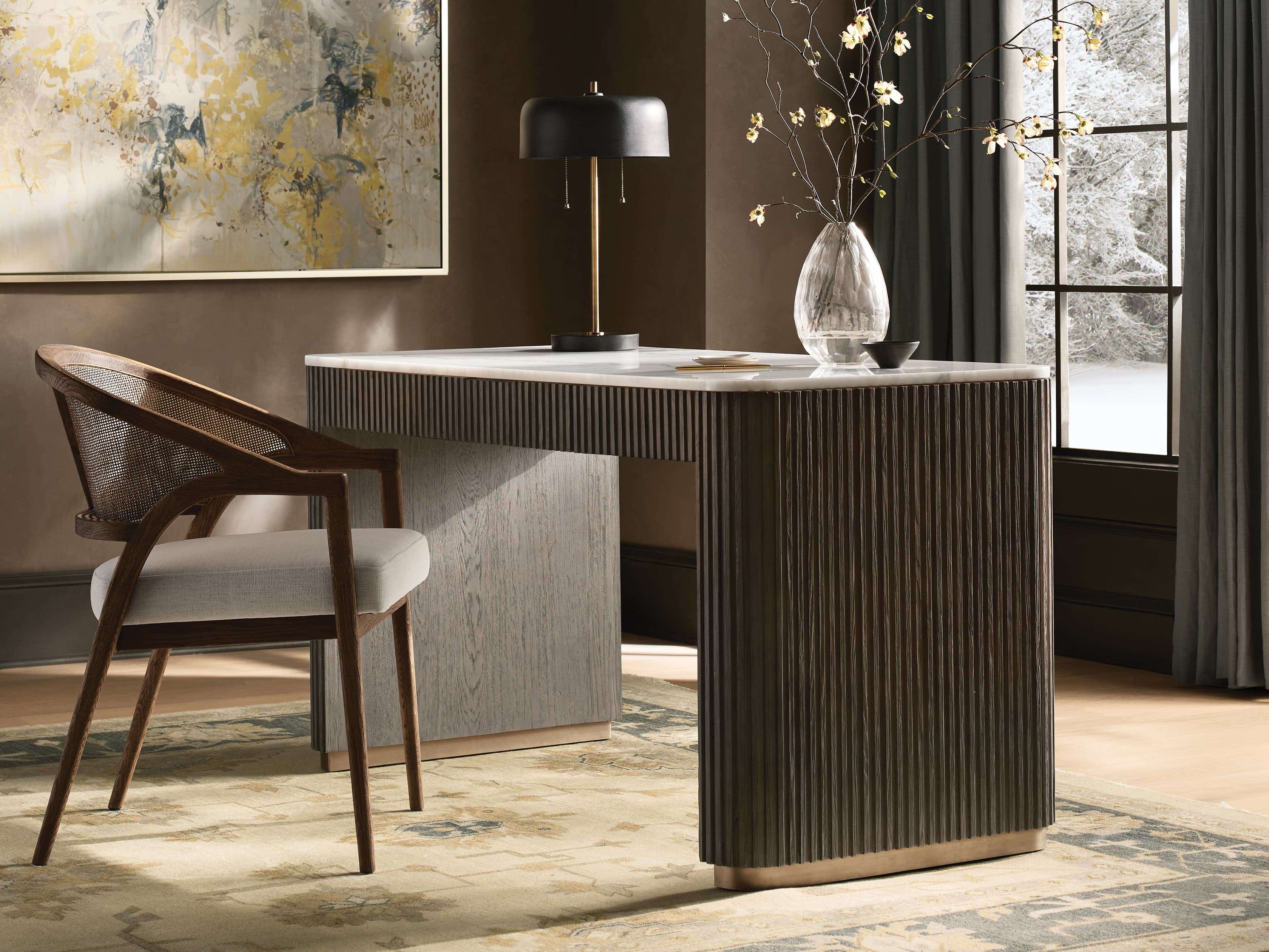 Aimee Dining Arm Chair-Fullstarlighting