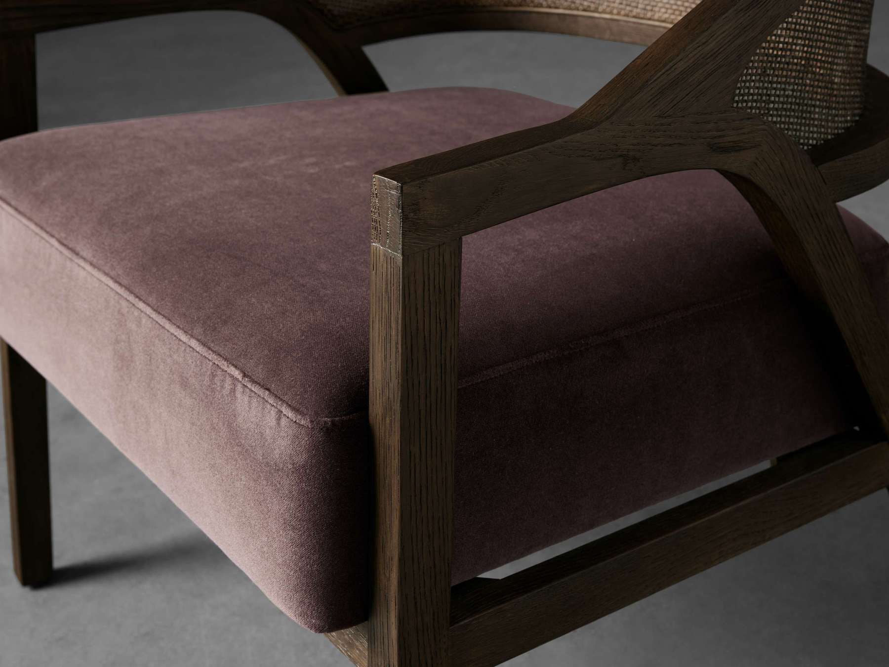 Aimee Dining Arm Chair in Mocha-Fullstarlighting
