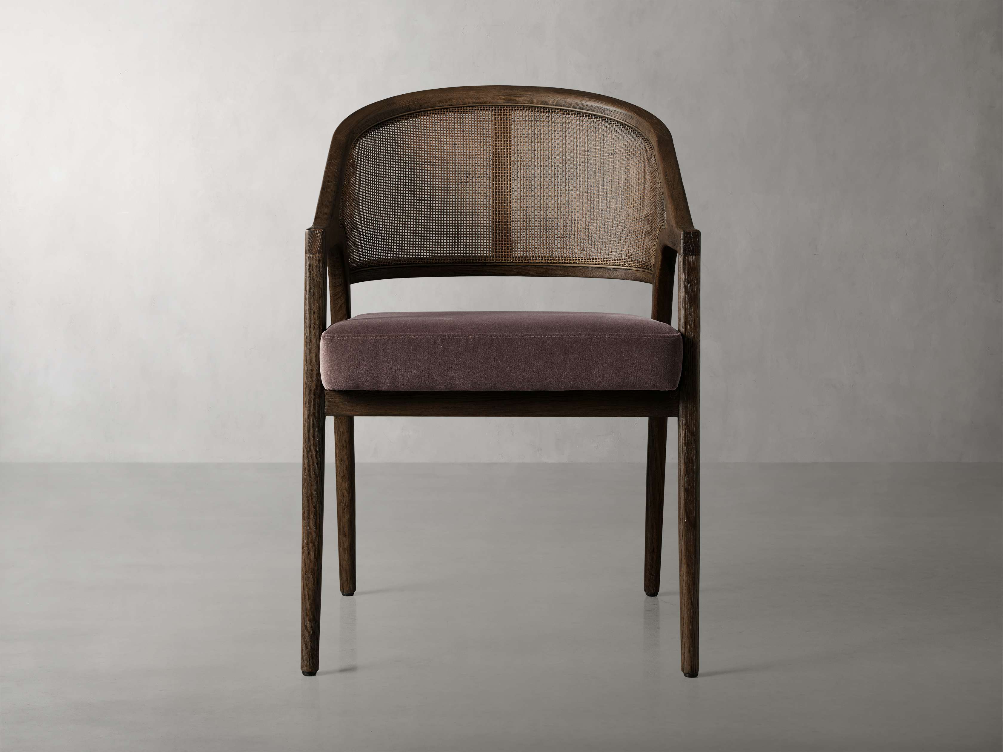 Aimee Dining Arm Chair in Mocha-Fullstarlighting