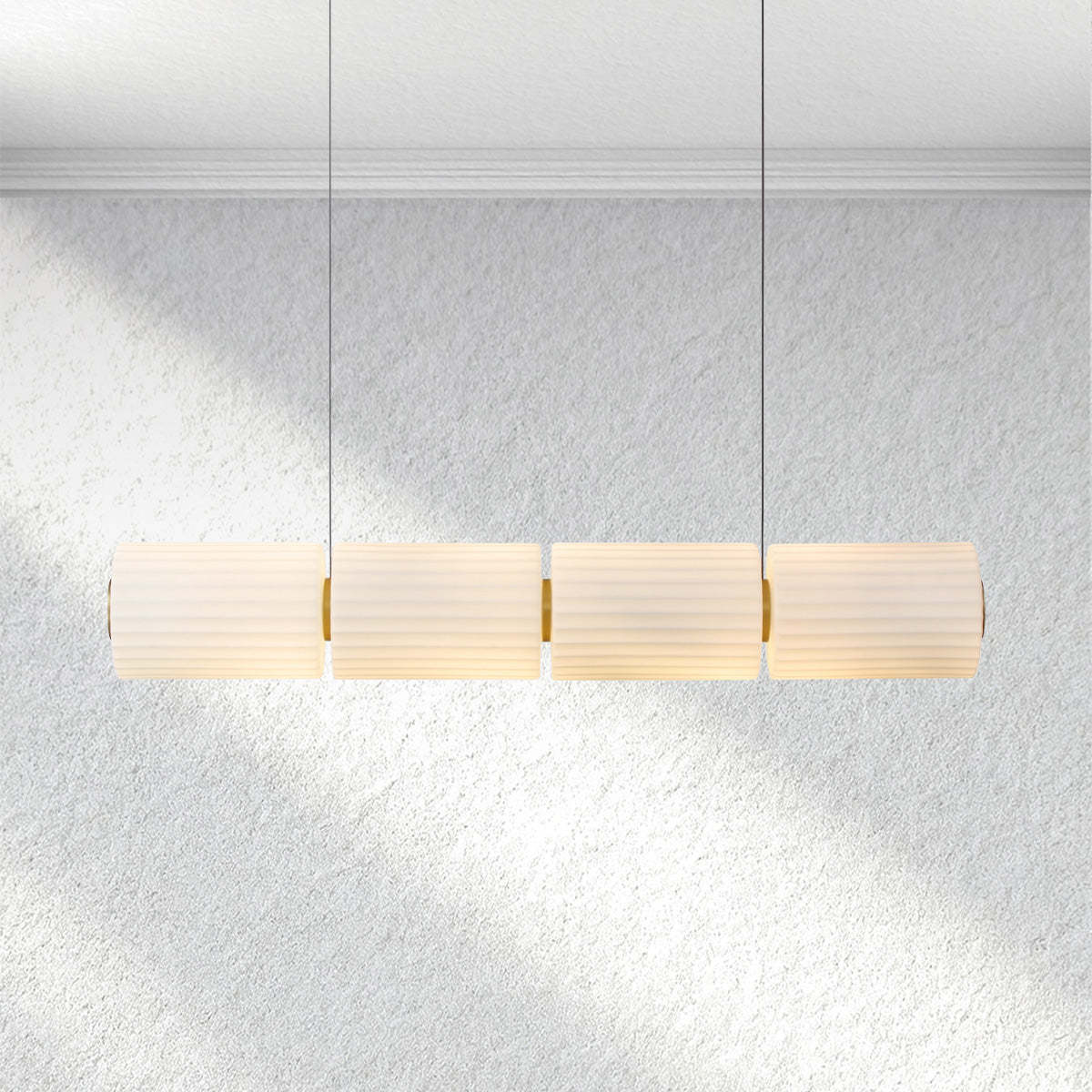 MetroLine Linear Chandelier,dining hall luxury crystal chandelier