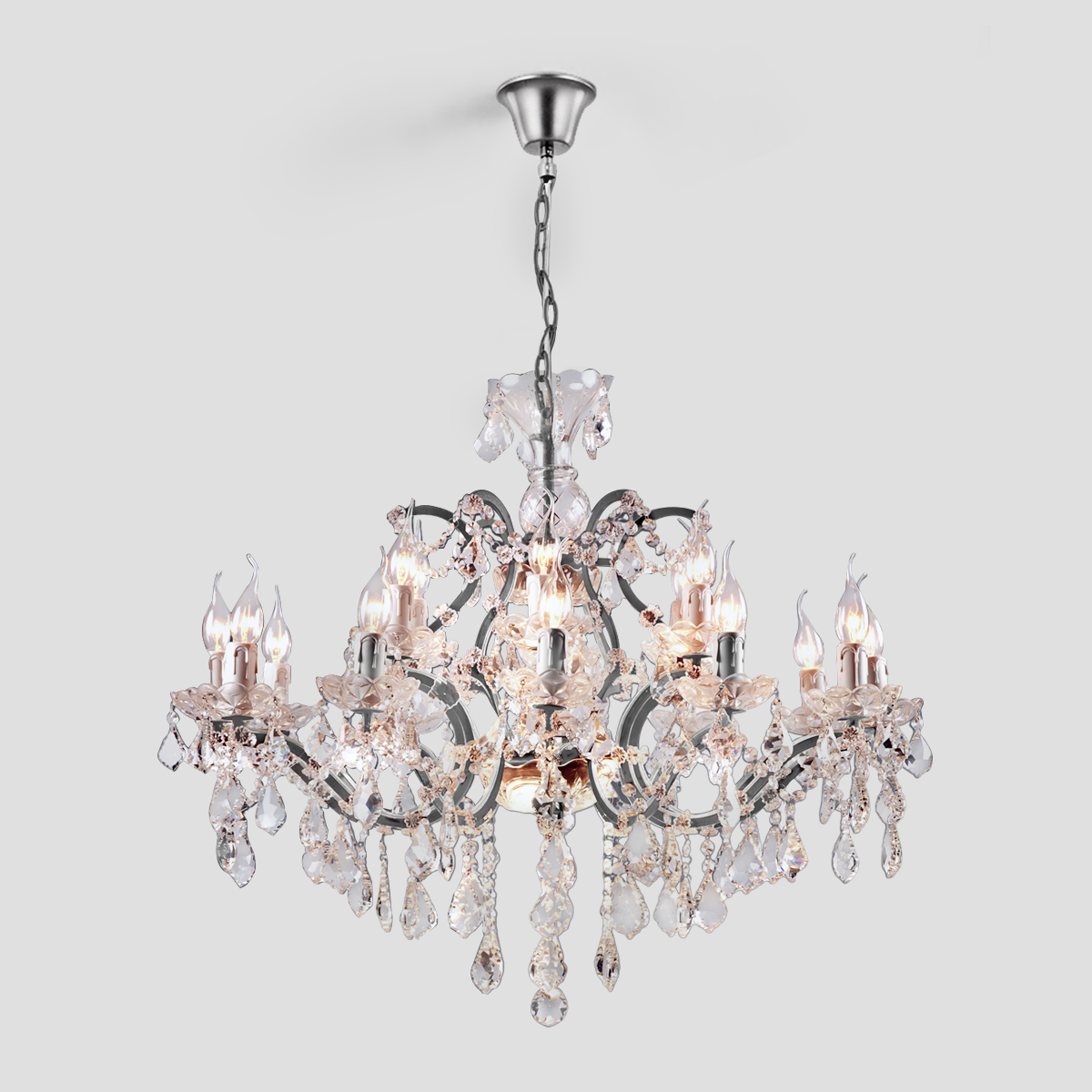 Classical Antique Crystal Chandelier-Fullstarlighting