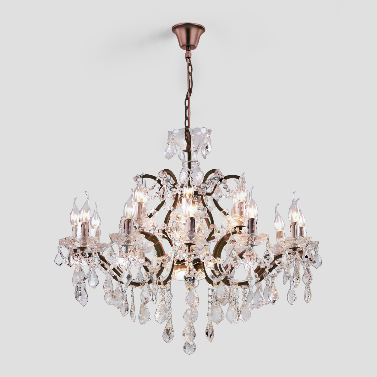 Classical Antique Crystal Chandelier-Fullstarlighting