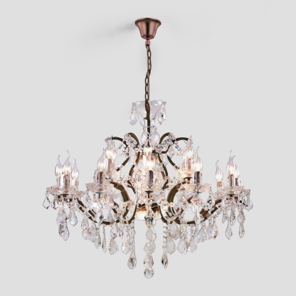 Classical Antique Crystal Chandelier-Fullstarlighting