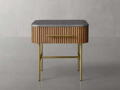 Fanny End Table with Drawer-Fullstarlighting