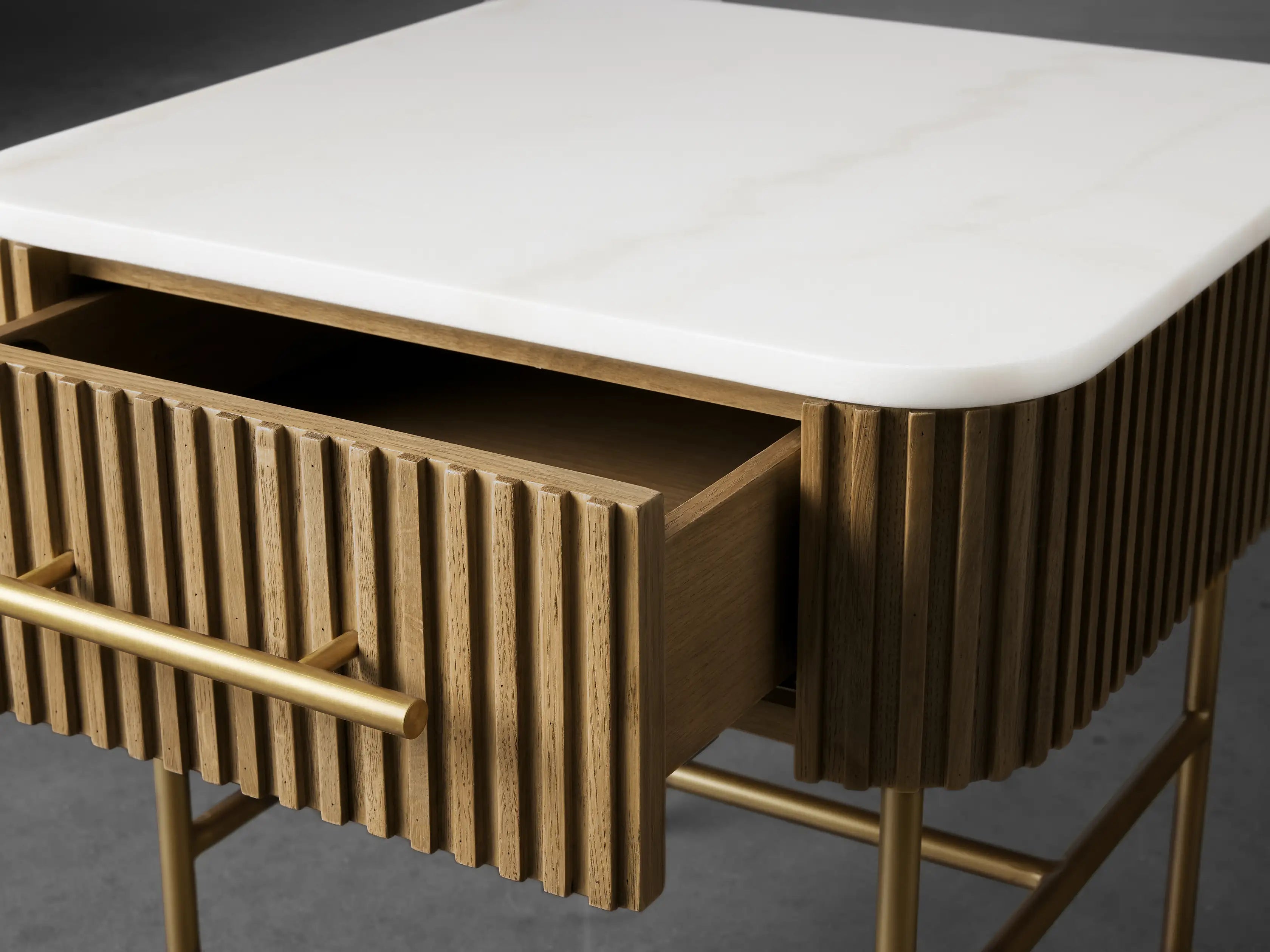 Fanny End Table with Drawer-Fullstarlighting