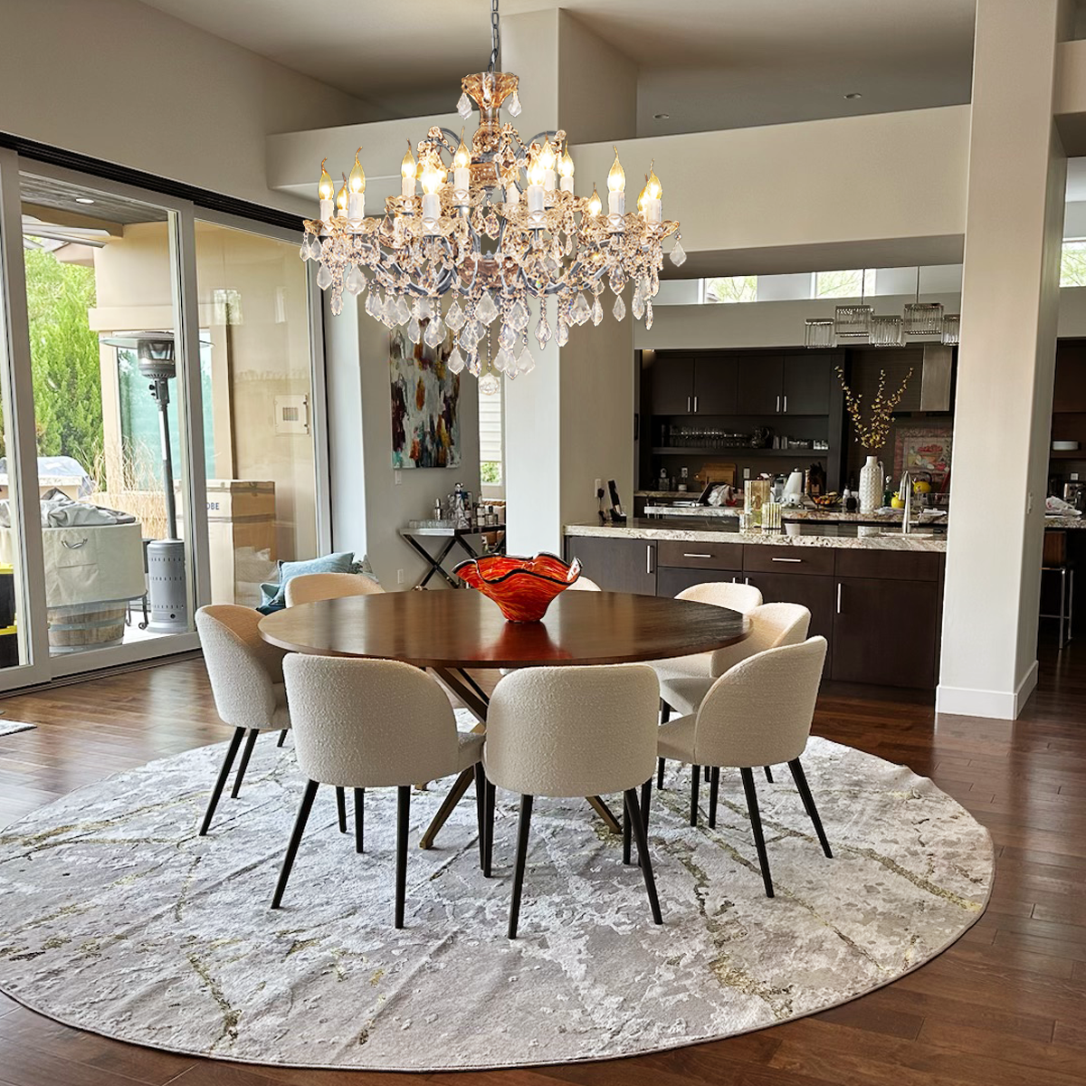 Classical Antique Crystal Chandelier-Fullstarlighting