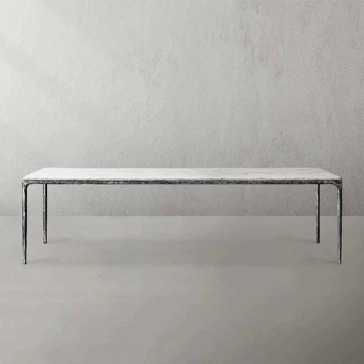 Thaddeus Marble Rectangular Dining Table-Fullstarlighting