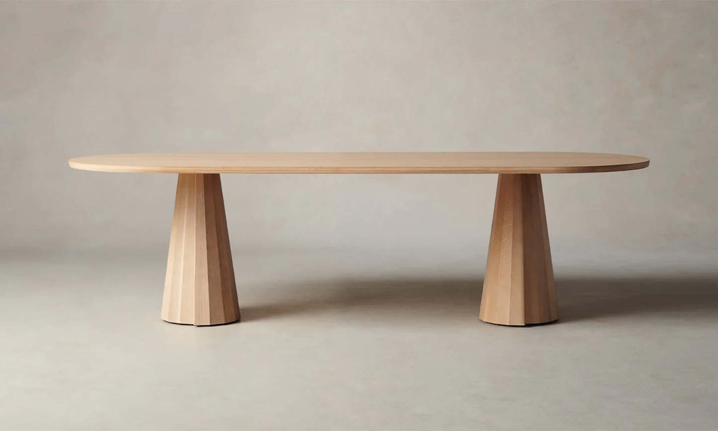 Brank Oval Dining Table-Fullstarlighting