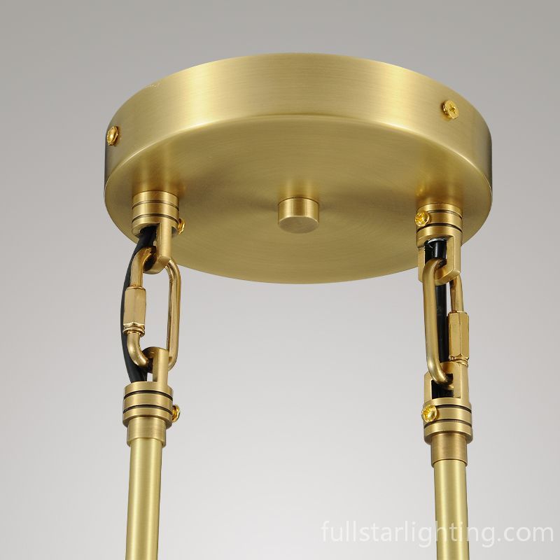 Raindrops 2-Light Rod Round Chandelier-Fullstarlighting