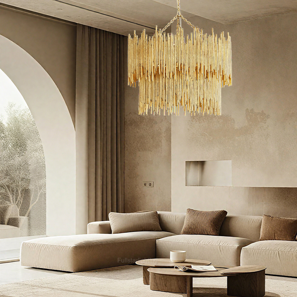 Preslcatt Two Tiered Chandelier-Fullstarlighting