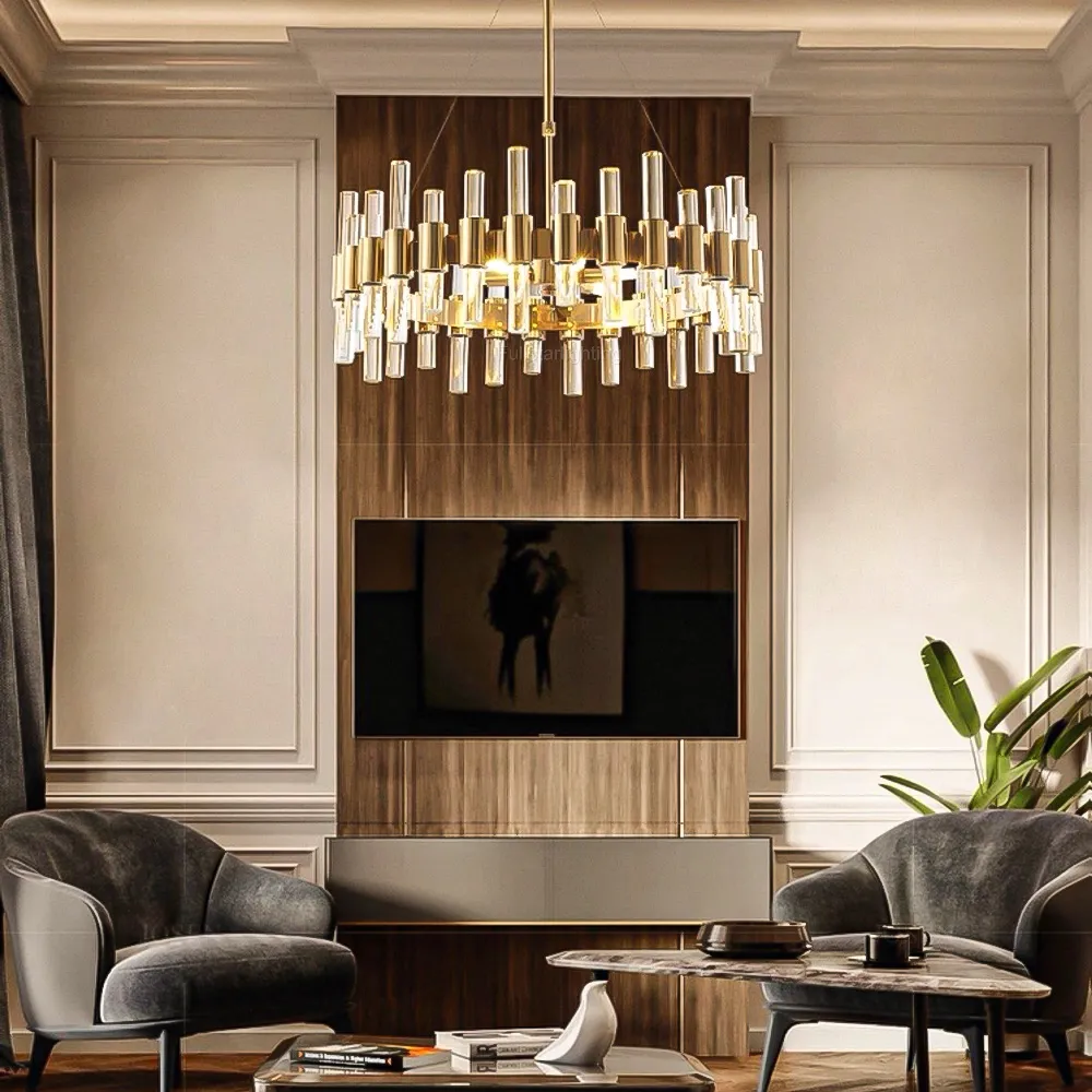 Haslklell Chandelier-Fullstarlighting