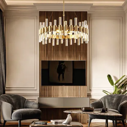 Haslklell Chandelier-Fullstarlighting