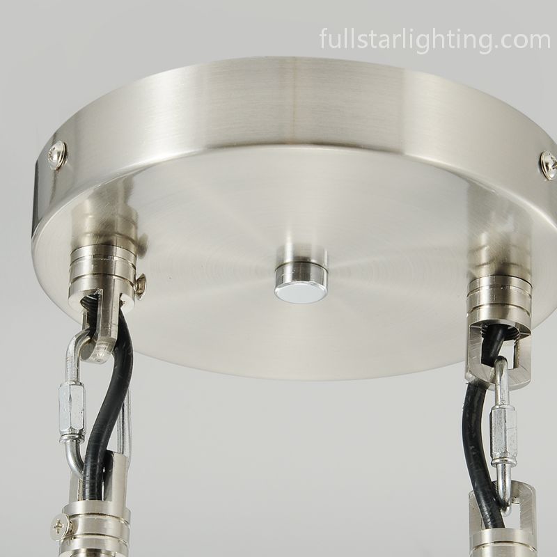 Raindrops 2-Light Rod Round Chandelier-Fullstarlighting