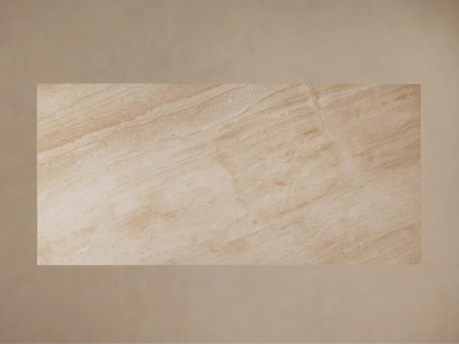 Ilaria Dining Table Beige Coralle Marble Pedestal Artisanal Dining