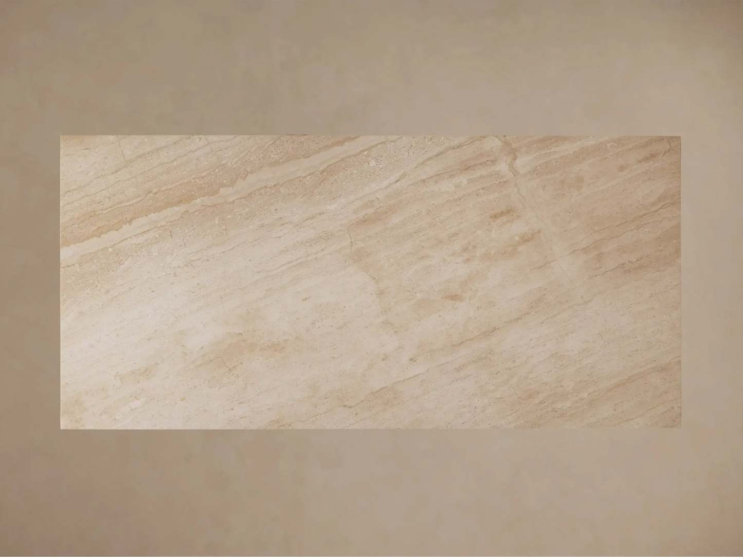 Ilaria Dining Table Beige Coralle Marble Pedestal Artisanal Dining